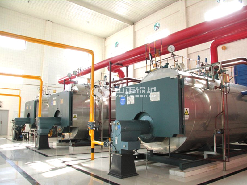 伊利乳业20吨WNS系列燃气蒸汽锅炉项目